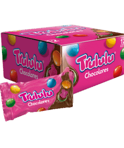 Chocolores gomas rosado *12