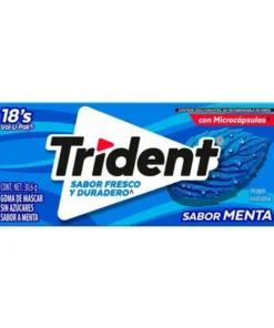 Trident 18s menta *12 sobres