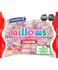 Millows corazon ind 50 paq