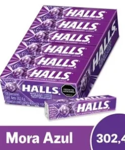 Halls tubo * 12 Mora azul