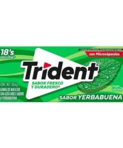 Trident 18s yerbabuena *12 sobres